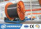 Flexible Pipe Making Equipment , Under Roller Pipe Coiling Machine 100T Max Load