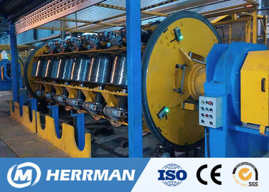 High Speed Frame Type Cable Stranding Machine Aluminum Copper Conductor