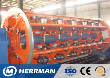 High Speed Frame Type Cable Stranding Machine Aluminum Copper Conductor