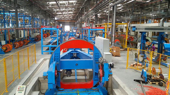 Pneumatic Braking 150daN PN3000 Wire Cable Stranding Machine