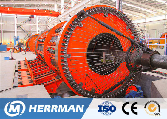 Armoring Tubular Wire Cable Stranding Machine Pneumatic Tension Control